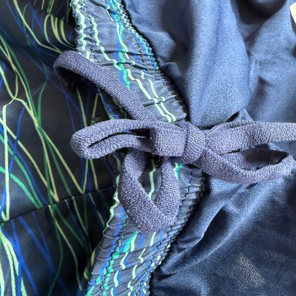 Athletic Works Women’s Running Shorts Size L 12-14 Blue Green Lined Activewear - Picture 8 of 10